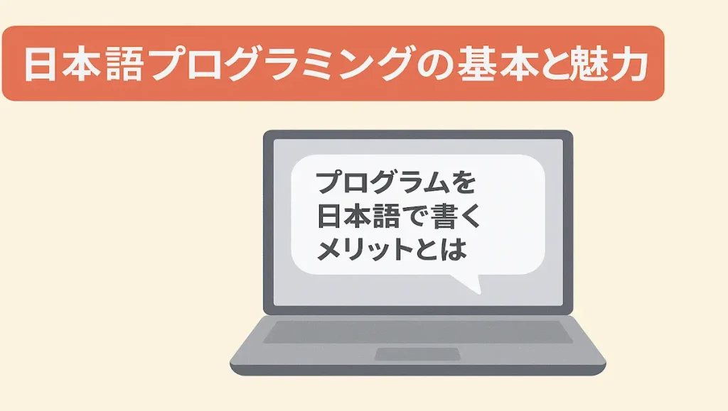 プログラムを日本語で書くメリットとは