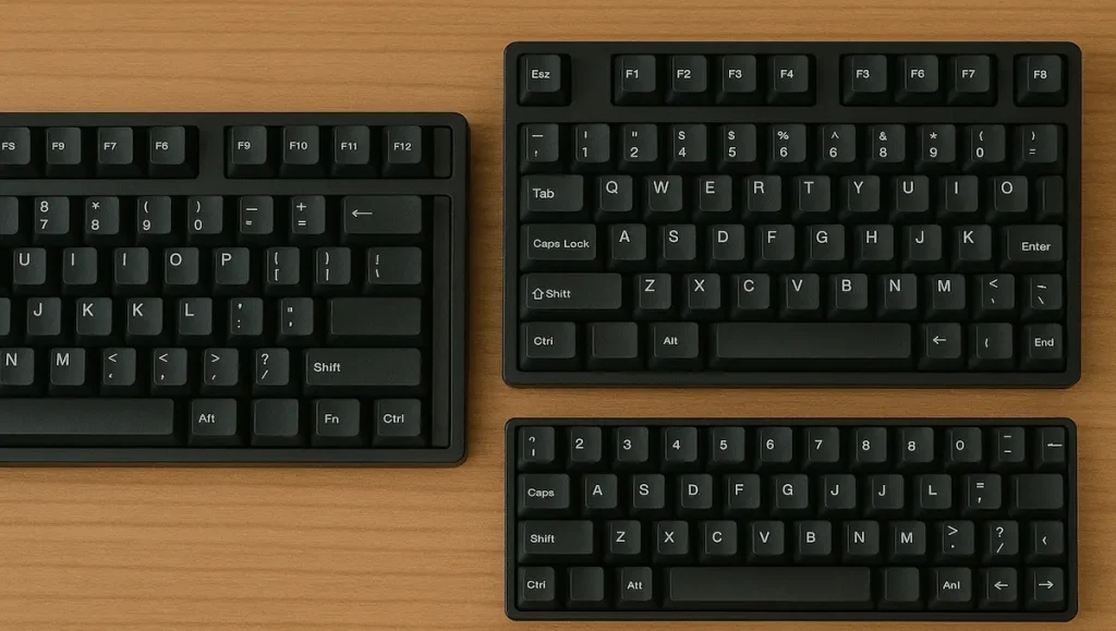 作業効率を左右するキーボード配列