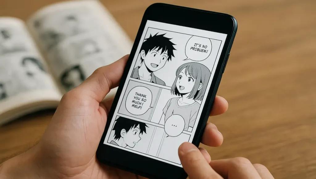 英語の漫画アプリ｜無料で使えるものは？