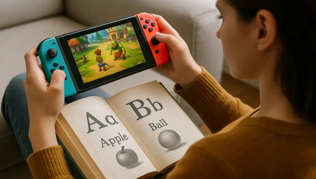 Switchで遊びながら学ぶ