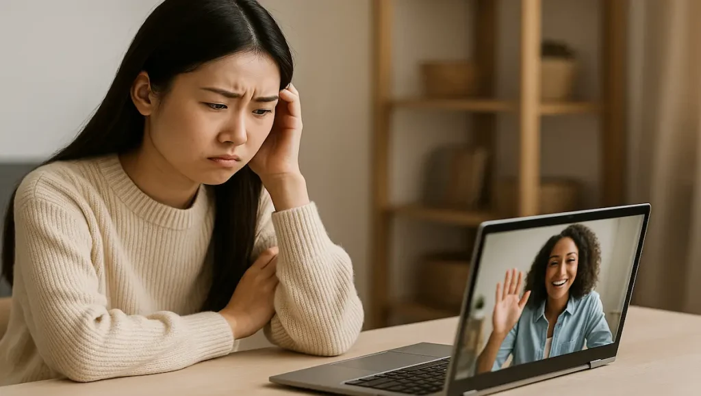 オンライン英会話が怖い知恵袋での声