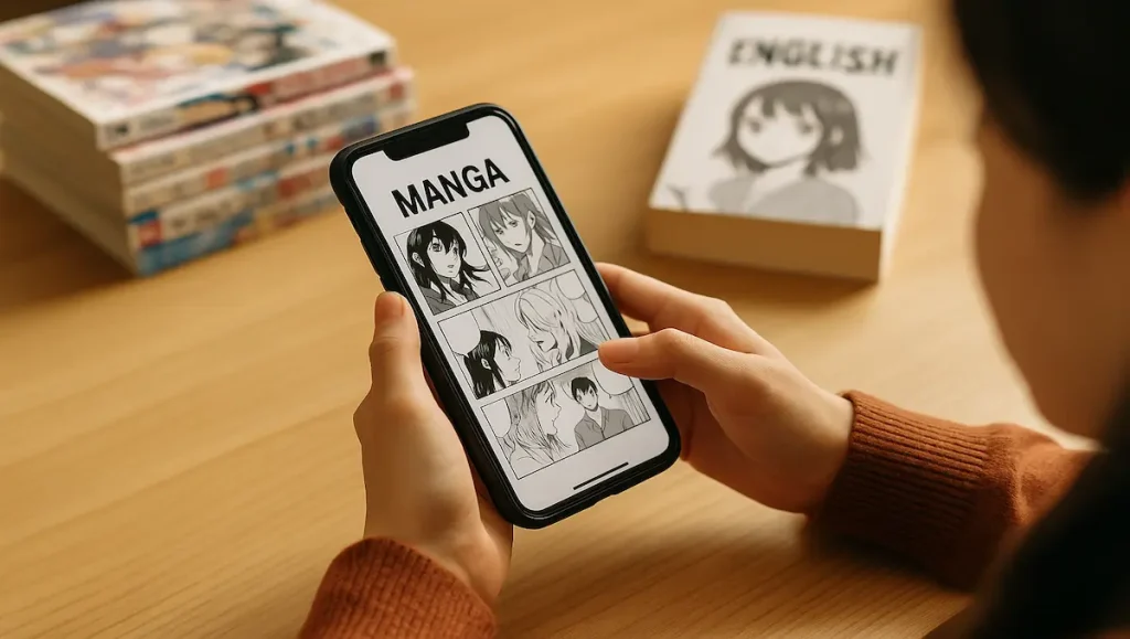 漫画で英語を学べるアプリは？